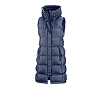 Gilet lungo con cappuccio Clara