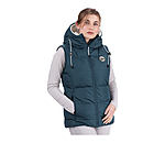 Gilet da equitazione trapuntato con cappuccio Mira II