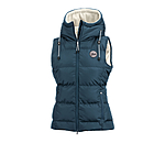 Gilet da equitazione trapuntato con cappuccio Mira II