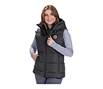 Gilet da equitazione trapuntato con cappuccio Mira II