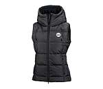 Gilet da equitazione trapuntato con cappuccio Mira II