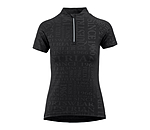 T-shirt funzionale con zip Ann