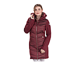 Cappotto da equitazione combinato softshell con cappuccio Charlotte