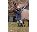 Cappotto da equitazione combinato softshell con cappuccio Charlotte