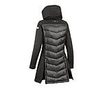 Cappotto da equitazione combinato softshell con cappuccio Charlotte