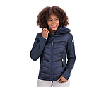 Giacca da equitazione combinata softshell con cappuccio Claire