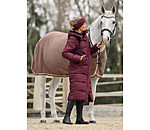 Cappotto da equitazione trapuntato con cappuccio Anne