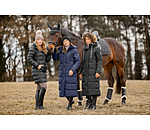 Cappotto da equitazione trapuntato con cappuccio Anne