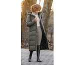Cappotto da equitazione trapuntato con cappuccio Anne