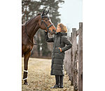 Cappotto da equitazione trapuntato con cappuccio Anne