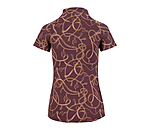 T-shirt funzionale con zip Callie