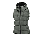 Gilet da equitazione trapuntato con cappuccio Mira III