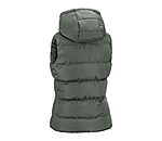 Gilet da equitazione trapuntato con cappuccio Mira III
