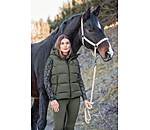 Gilet da equitazione trapuntato con cappuccio Mira III
