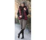 Gilet da equitazione trapuntato con cappuccio Mira III