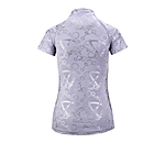 T-shirt funzionale con zip Livia