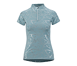 T-shirt funzionale con zip Livia