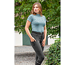 T-shirt funzionale con zip Livia