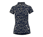 T-shirt funzionale con zip Livia