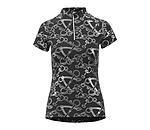 T-shirt funzionale con zip Livia