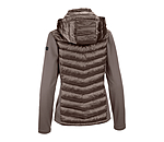 Giacca da equitazione combinata softshell con cappuccio Cora