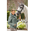 Giacca da equitazione combinata softshell con cappuccio Cora