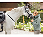 Giacca da equitazione combinata softshell con cappuccio Cora