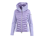 Giacca da equitazione combinata softshell con cappuccio Cora