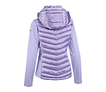 Giacca da equitazione combinata softshell con cappuccio Cora