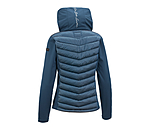 Giacca da equitazione combinata softshell con cappuccio Cora