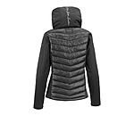 Giacca da equitazione combinata softshell con cappuccio Cora
