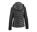 Giacca da equitazione combinata softshell con cappuccio Cora