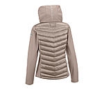 Giacca da equitazione combinata softshell con cappuccio Cora
