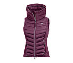 Gilet da equitazione combinato softshell con cappuccio Zoey