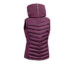 Gilet da equitazione combinato softshell con cappuccio Zoey