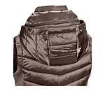 Gilet da equitazione combinato softshell con cappuccio Zoey