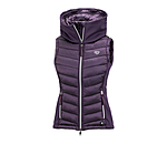 Gilet da equitazione combinato softshell con cappuccio Zoey