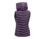 Gilet da equitazione combinato softshell con cappuccio Zoey