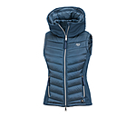 Gilet da equitazione combinato softshell con cappuccio Zoey
