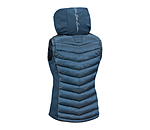 Gilet da equitazione combinato softshell con cappuccio Zoey