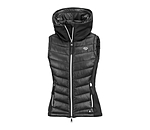 Gilet da equitazione combinato softshell con cappuccio Zoey