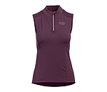 Maglia funzionale con zip Lana
