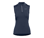Maglia funzionale con zip Lana