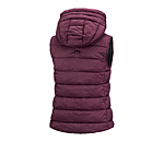 Gilet trapuntato con cappuccio Mila
