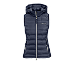 Gilet combinato con cappuccio Lilou