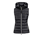 Gilet combinato con cappuccio Lilou