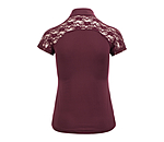 T-shirt funzionale con zip Christine