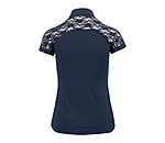 T-shirt funzionale con zip Christine
