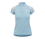 T-shirt funzionale con zip Christine