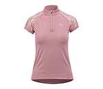 T-shirt funzionale con zip Christine